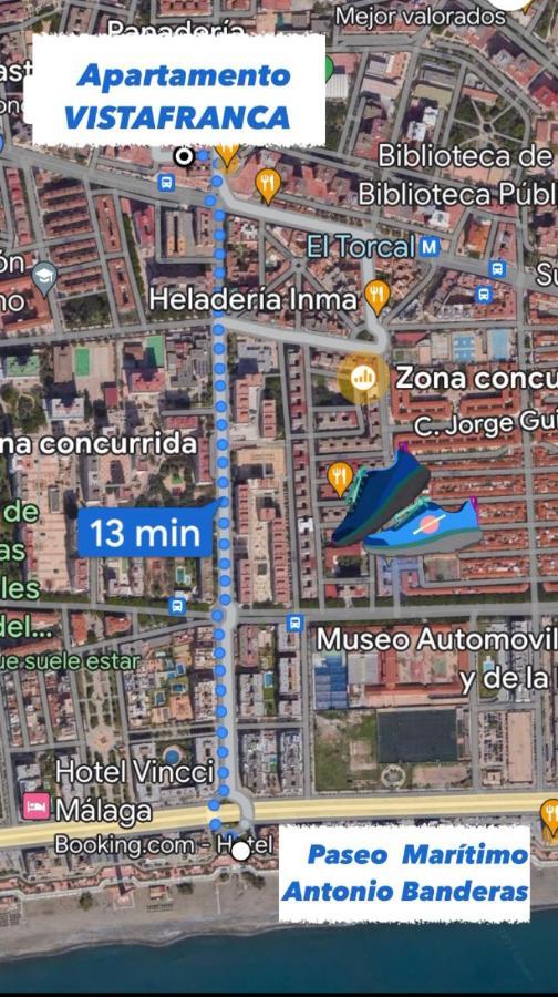 Apartamento Vistafranca Málaga Buitenkant foto